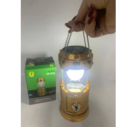 Аккумуляторный фонарь для кемпинга SH-5800T ЗОЛОТОЙ 1W+6LED (72)