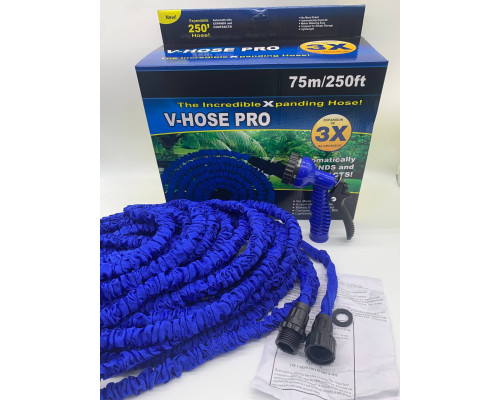 Садовый шланг для полива V-HOSE PRO 75 метров (20)
