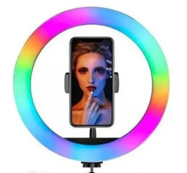 Светодиодное селфи-кольцо RGB LED Soft Ring Light 30см (30)