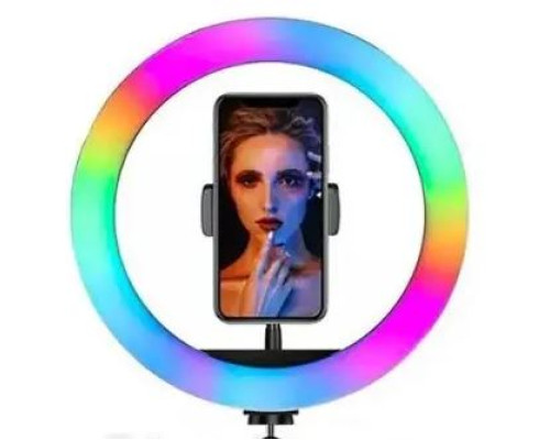 Светодиодное селфи-кольцо RGB LED Soft Ring Light 30см (30)