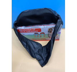 Массажер Воротник для шеи и плечей с петлями для рук Модель3 Massager Of Neck Kneading Чёрный (20)