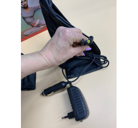 Массажер Воротник для шеи и плечей с петлями для рук Модель3 Massager Of Neck Kneading Чёрный (20)