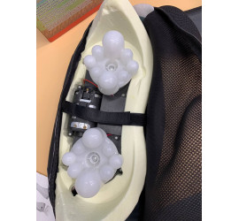 Массажер Воротник для шеи и плечей с петлями для рук Модель3 Massager Of Neck Kneading Чёрный (20)