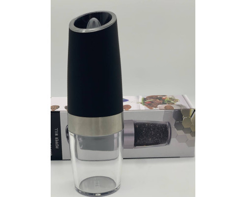 Гравитационная электрическая мельница для специй Spice bottle electronic Black (40)