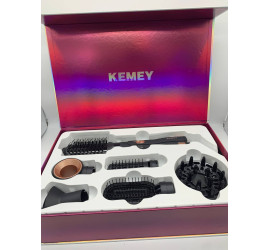Фен для волос KEMEY 6в1 CFJ-KM-9205 (12)