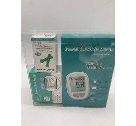 Глюкометр Blood Glucose Meter с тест-полоски и ланцетами Model2 (100)