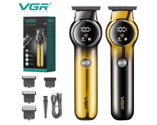 Машинка для стрижки аккумуляторная VGR V-989 (40)