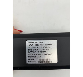 Источник бесперебойного питания Mini DC UPS 10400mAh BLACK (50)