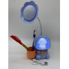 Детская настольная аккумуляторная LED лампа 3in1 Rabbit BLUE (120)