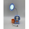 Детская настольная аккумуляторная LED лампа 3in1 Rabbit BLUE (120)
