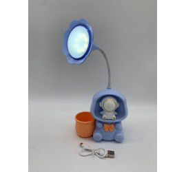 Детская настольная аккумуляторная LED лампа 3in1 Rabbit BLUE (120)