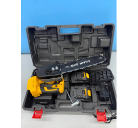 Аккумуляторная цепная пила 16 дюймов Electric SAW YELLOW (5)