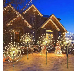 Садовый фонарь на солнечной батарее Одуванчик 120LED (100)