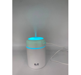 Увлажнитель воздуха с подсветкой H2O Colorful Humidifier 300 мл USB WHITE (100)