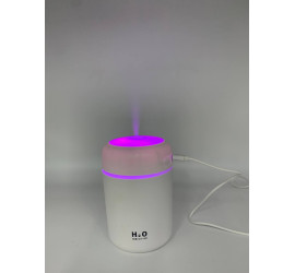 Увлажнитель воздуха с подсветкой H2O Colorful Humidifier 300 мл USB WHITE (100)