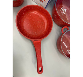 Набор посуды 12 предметов  Vollyx Cookware Set  RED (4)