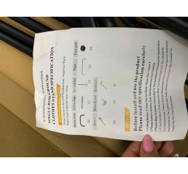 Напольная Стойка вешалка для одежды и обуви Модель17 TW603 150х110х41 Чёрный (12)