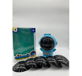 Проектор-ночник Модель12 астронавт, SPACEMAN projection light 4 цвета в ящике по 9 шт (36)