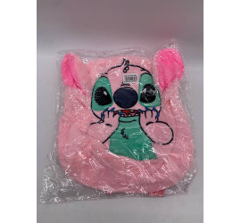Детский мягкий рюкзак Стич Lilo Stitch с ушками PINK (300)