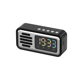 Светодиодный цветной цифровой будильник Bluetooth колонка (100)