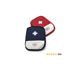Аптечка органайзер FIRST AID POUCH зелёная, красная, синяя (60)