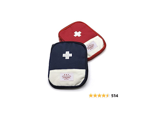 Аптечка органайзер FIRST AID POUCH зелёная, красная, синяя (60)