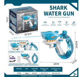 Пистолет водный SHARK Water Gun BLUE (36)