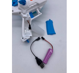 Пистолет водный SHARK Water Gun BLUE (36)