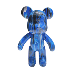 Флюидный мишка с красками Bear BLUE (40)
