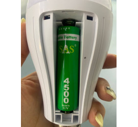 Лампочка аккумуляторная CK8039 LED E27 18650 20W (100)