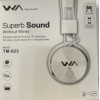 Наушники Super Sound TM-023 БЕЛЫЕ (60)