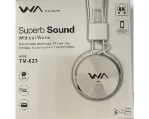 Наушники Super Sound TM-023 БЕЛЫЕ (60)