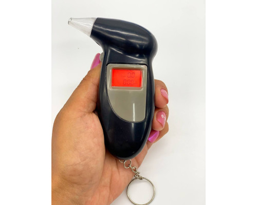 Алкотестер,Digital Breath Alcohol Tester, с мундштуками, персональный алкотестер (200 )