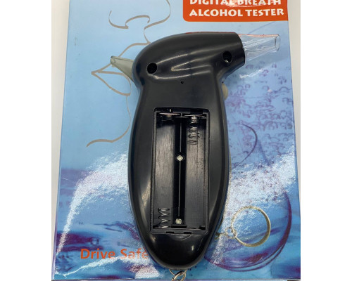 Алкотестер,Digital Breath Alcohol Tester, с мундштуками, персональный алкотестер (200 )