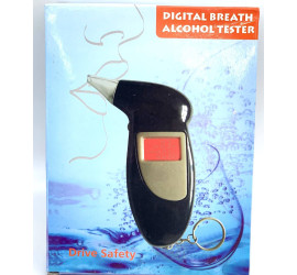 Алкотестер,Digital Breath Alcohol Tester, с мундштуками, персональный алкотестер (200 )