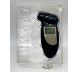 Алкотестер,Digital Breath Alcohol Tester, с мундштуками, персональный алкотестер (200 )