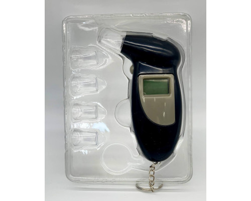 Алкотестер,Digital Breath Alcohol Tester, с мундштуками, персональный алкотестер (200 )