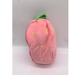 Мягкая игрушка дышащий Зайка в клубнике (100)