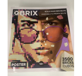 Фото конструктор Qbrix Poster Photo Construction Set WHITE (10)