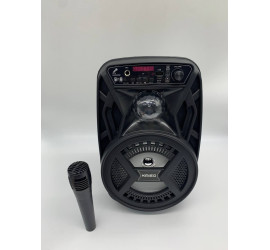 Портативная колонка Kimiso QS-3603 6.5inch с микрофоном и светомузыкой (10)