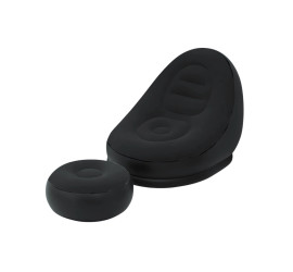 Надувной диван AIR SOFA + насос Чёрный (10)