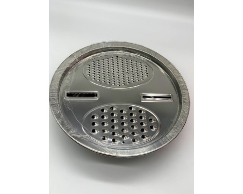 Набор 3 в 1 миска дуршлаг терка 3 предмета Нержавейка Metal Basket Cutter (80)