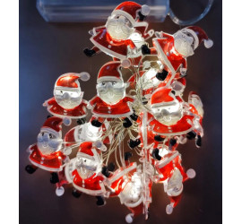 Гирлянда новогодняя светодиодная Santa USB (1)