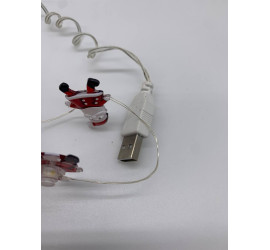 Гирлянда новогодняя светодиодная Santa USB (1)
