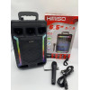 Портативная колонка Kimiso QS-627 с микрофоном и светомузыкой (12)
