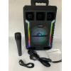 Портативная колонка Kimiso QS-627 с микрофоном и светомузыкой (12)
