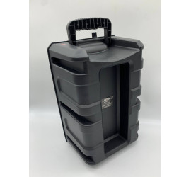 Портативная колонка Kimiso QS-627 с микрофоном и светомузыкой (12)