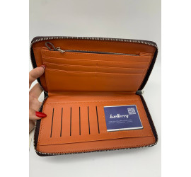 Мужское портмоне Baellerry Leather Коричневый (1)