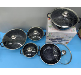 Набор посуды W.K Granite set 10 предметов (4)