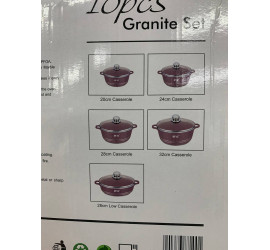 Набор посуды W.K Granite set 10 предметов (4)